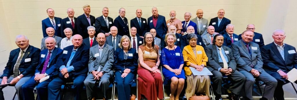 A group of 50-year CPAs gathers for a picture at the June 2026 CPA ceremony