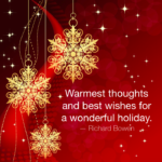 Best wishes for a wonderful holiday